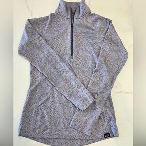 Patagonia Women's Capilene Midweight Zip-Neck Base Layer Top size xs like new